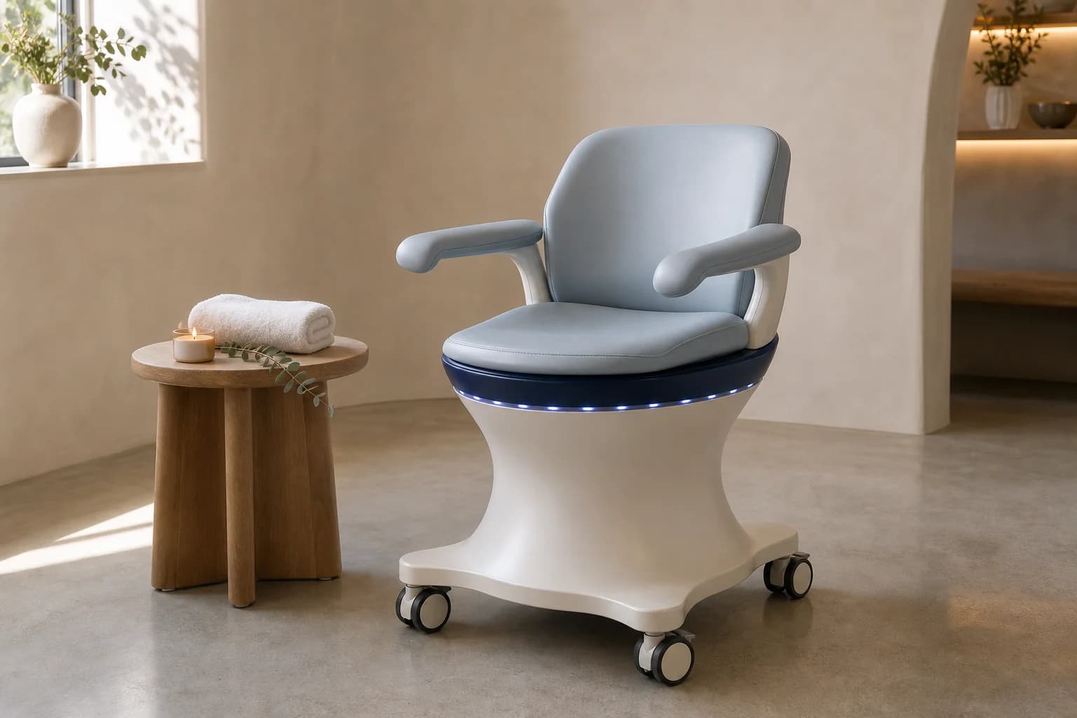 Pelvic floor chair at Chill N Out Lakeland